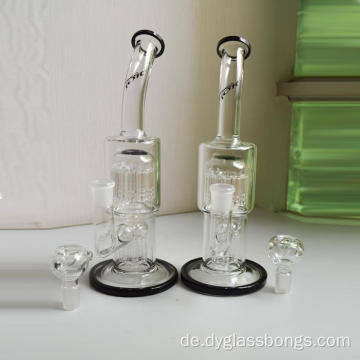 Glasbongs mit 6-armigem und 10-armigem Tree Percolator